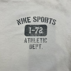 Vintage Y2K Nike Sportswear T Shirt Mens XL White Athletic Dept Short Sleeve Tee