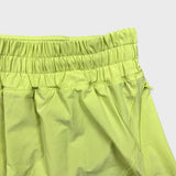 Lululemon Track That Short 5" Womens Size 10 Yellow Athletic Lined Running Pants