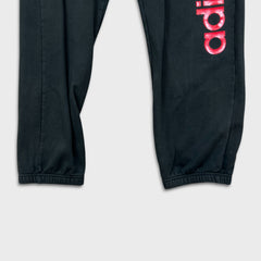 Vintage 90s Adidas Sweatpants Mens Medium Black Originals Trefoil Jogger