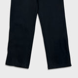 Adidas Sweatpants Mens Medium Black Spell Out Wide Leg Fleece Comfort Jogger