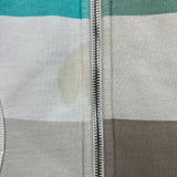 Lululemon Scuba Hoodie Womens Size 8 White Colorblock Full Zip Hooded Sweater