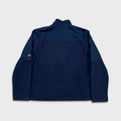 Vintage 90s Starter Fleece Mens Medium Blue Sportswear Full Zip Jacket