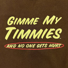 Vintage Y2K Tim Hortons T Shirt Mens XL Brown Gimmie My Timmies Coffee Graphic Tee