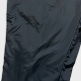 Vintage 90s Nike Sportswear Track Pants Mens Large Black Swoosh Athletic Jogger