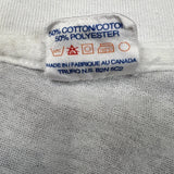 Vintage 80s Stanfield Scots Blank T Shirt Mens Small White Single Stitch Tee
