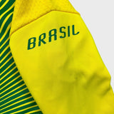 2010 Adidas Brazil Track Jacket Mens Medium Yellow South Africa FIFA World Cup