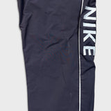Nike Sportswear Track Pants Mens Medium Gray Swoosh Straight Leg Athletic