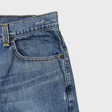 Vintage Y2K Levi's 569 Jeans Mens 36x34 Blue Loose Straight Medium Wash Faded Baggy Denim Pants