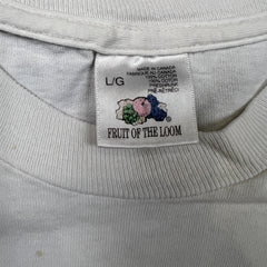 Vintage 1997 Earth Day Russia T Shirt Mens Large White Art Graphic Nature Tee