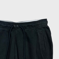 Nike Sportswear Sweatpants Mens Medium Black Swoosh Taper Leg Jogger