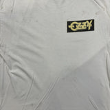 Vintage Y2K Ozzy Osbourne Blizzard of Ozz T Shirt Mens Large White Band Tee