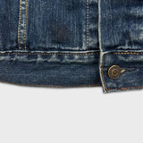 Signature by Levi Strauss Denim Type III Jacket Mens Medium Blue Coat Trucker