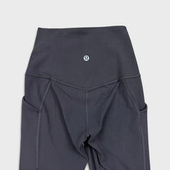 Lululemon Align High-Rise Pant with Pockets 25" Womens Size 2 Gray Yoga Leggings