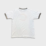 Vintage 2007 Chicago Cubs T Shirt Mens Large White MLB Baseball Distressed Ringer Tee