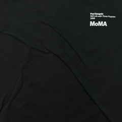 Uniqlo x MoMA Art Icons T Shirt Mens Medium Black Paul Gauguin Still Life Tee