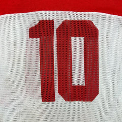 Vintage 70s Levi's Long Sleeve Tee Mens XS Red USA Casual Shirt