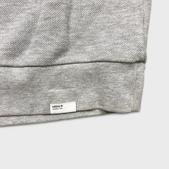 Adidas Originals Hoodie Mens Medium Gray High On Stress Hooded Sweater