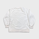 Lululemon Perfectly Oversized Crop Crewneck Womens Large White Sweatshirt Pullover