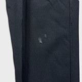 Lululemon ABC Classic Fit 5 Pocket Pants Mens 34x34 Black Pinstripe Trousers