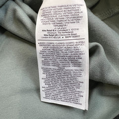 Nike Sportswear Tech Fleece Hoodie Mens Medium Green Lightweight Full Zip