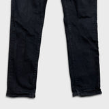 Levi's 511 Jeans Mens 32x31 Black Slim Fit Dark Wash Stretch Mid Rise Denim Pants