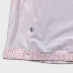 Lululemon Water Bound Hoodie Womens Size 2 Pink 1/4 Zip Athletic Lightweight