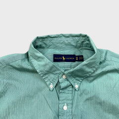 Polo Ralph Lauren Shirt Mens XL Blue Pony Preppy Button Up Long Sleeve