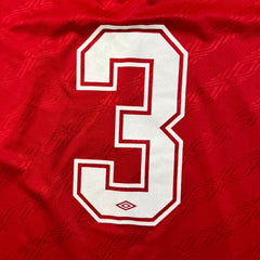 Vintage 90s Sporting Braga Umbro Soccer Jersey Mens Large Red Portugal