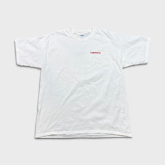 Vintage 2003 Namco Xenosaga T Shirt Mens XL White Episode 1 KOS-MOS Der Wille zur Macht Video Game Tee