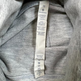 Lululemon Stress Less Pullover Womens Size 10 Gray Turtleneck Sweatshirt