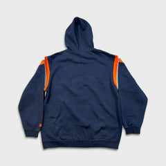 Vintage Y2K Reebok Chicago Bears Hoodie Mens Large Blue Full Zip Sports NFL Football Sweater