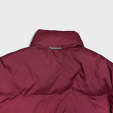 Tommy Hilfiger Jacket Mens Medium Red Reversible Down Puffer Heavy Coat