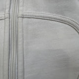 Lululemon Scuba Hoodie Womens Size 6 White Full Zip Hooded Sweatshirt