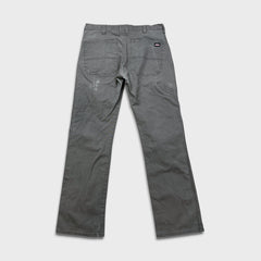 Dickies Pants Mens 32x32 Gray Genuine Straight Leg Carpenter Workwear Trousers