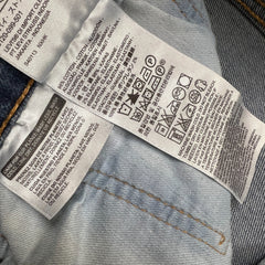 Levi's 541 Jeans Mens 34x30 Blue Athletic Taper Stretch Faded Dark Wash Denim Pants