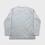 Vintage 90s Chaps Ralph Lauren Shirt Mens XL Gray Graphic Long Sleeve Tee