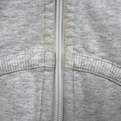Lululemon Scuba Hoodie Womens Size 4 Gray Full Zip Sports Hooded Sweater