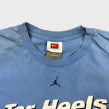 Vintage 90s Nike North Carolina Tar Heels T Shirt Mens Large Blue Sportswear Tee