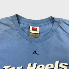 Vintage 90s Nike North Carolina Tar Heels T Shirt Mens Large Blue Sportswear Tee