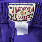 Vintage Hardwood Classics LA Lakers Track Pants Mens Medium Purple NBA Basketball