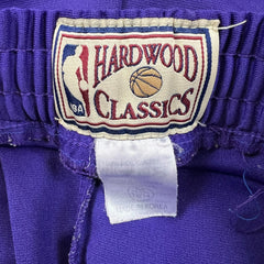Vintage Hardwood Classics LA Lakers Track Pants Mens Medium Purple NBA Basketball