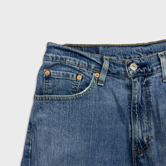 Levi's 505 Jeans Mens 33x30 Blue Regular Fit Straight Leg Light Wash Denim Pants