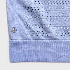 Lululemon Breeze By Long Sleeve Shirt Womens Small Blue Athletic Lightweight Top