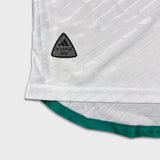 2022 Adidas Algeria Soccer Jersey Mens Medium White Home Kit