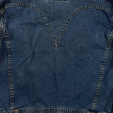 Levi's Denim Jacket Mens XL Blue Iconic Type I Light Wash Trucker Western