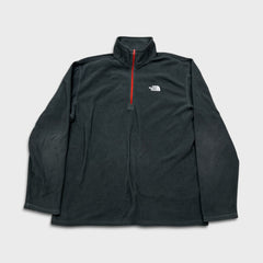 The North Face 1/4 Zip Fleece Mens XL Gray Outdoor Sportswear Pullover Jacket