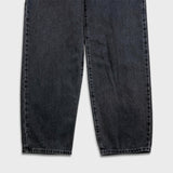 Levi's Jeans Womens 28x31 Black Baggy Dad Dark Wash Faded Denim Pants