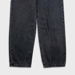 Levi's Jeans Womens 28x31 Black Baggy Dad Dark Wash Faded Denim Pants
