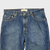 Vintage 90s Levi's 569 Jean Mens 36x34 Blue Loose Straight Dark Wash Baggy Denim Pants