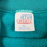 Vintage 80s Universite de Paris Sweatshirt Mens Large Blue USA Collegiate Pullover